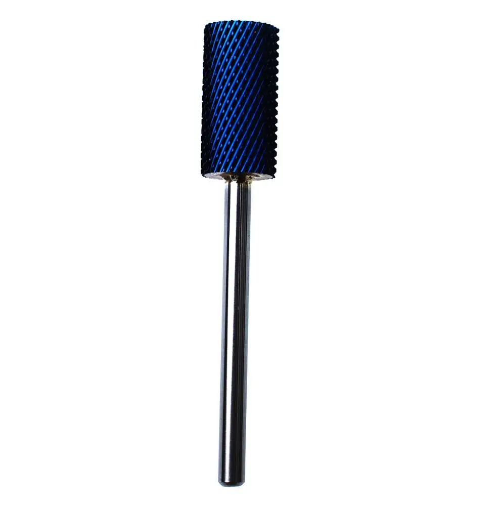 
X&A Brand Nail Drill Bit Tungsten Carbide Burr Big Barrel Nail Beauty Blue 3/32' drill bit 