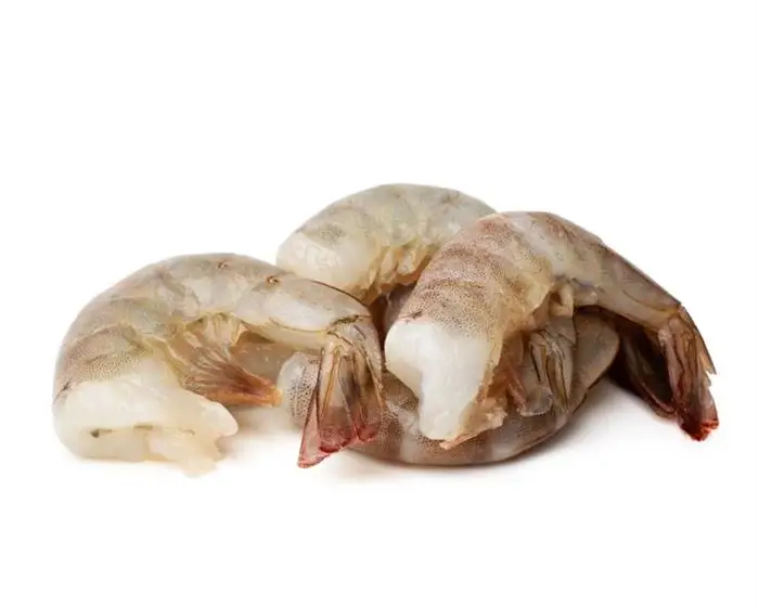 
Raw IQF Frozen HLSO Headless-Shell-On Vannamei Shrimp Penaeus Vannamei 