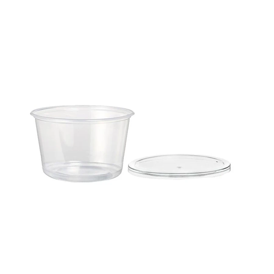  Удобный пластиковый пищевой контейнер с прозрачной конструкцией для хранения еды-B0245