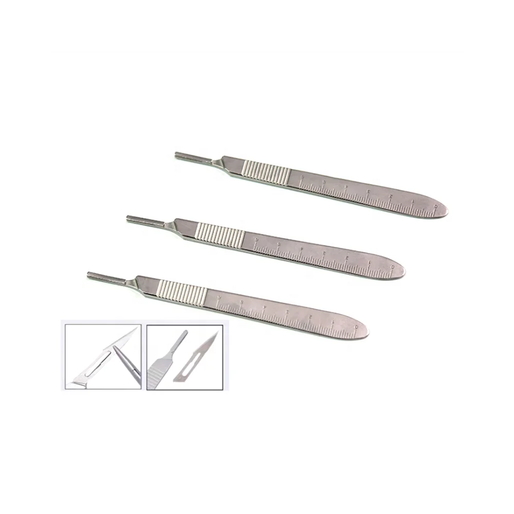 Medical disposable sterile stainless/carbon steel surgical Scalpel blade