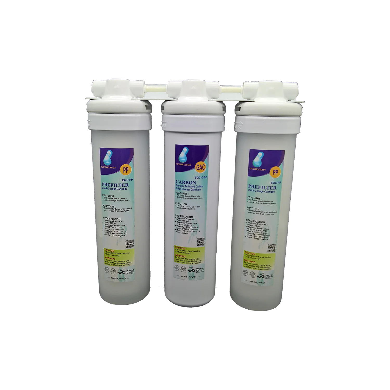 High Quality 3 Stage Direct Flow Water Filter With Favorable Price