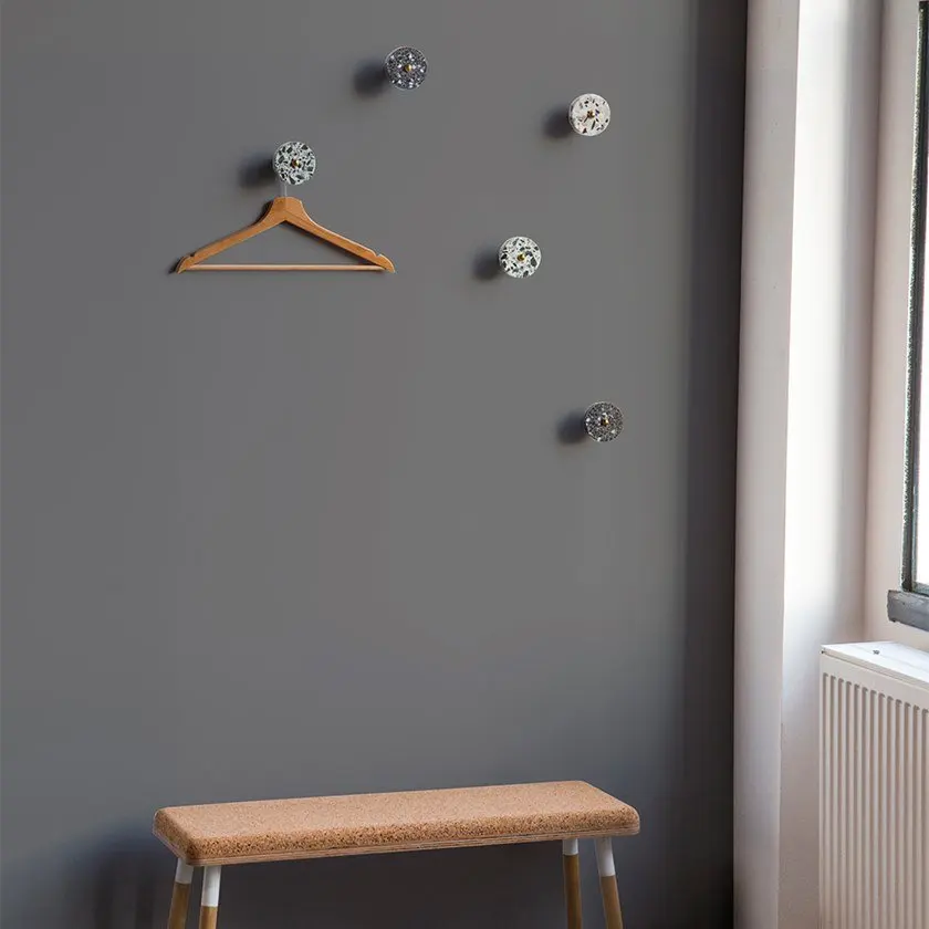 Дания сублимационные Деревянные Настенные Крючки из смолы декоративные и домашние аксессуары