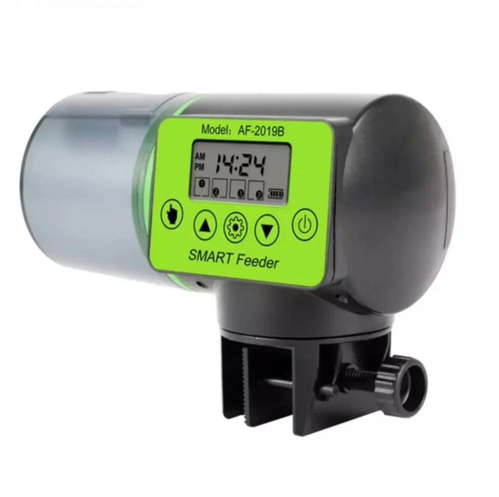 
Cool Automatic Fish Feeder Digital Fish Tank Aquarium Electrical Plastic Timer Feeder Food Feeding Dispenser Tool Fish Feeder 