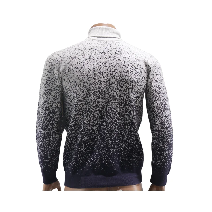 ANM010 Fashion men yarn knitted top sweater