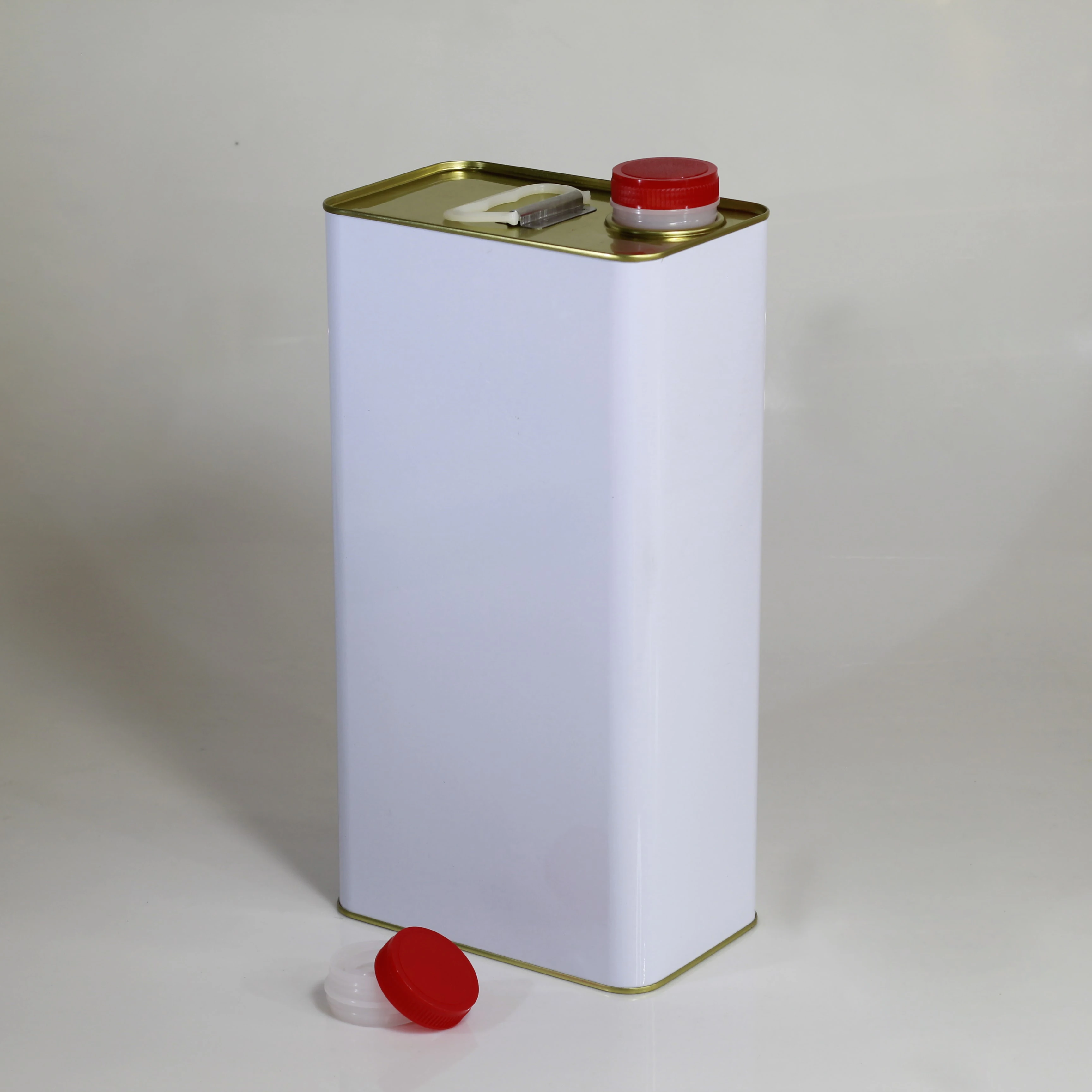 Best Quality 5 Liter Square Can 600,000 Piece/pieces Per Month 0.5L Metal Color Square Square Shape 0.25mm