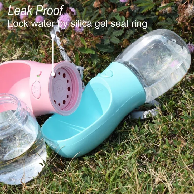 Dog water bottle Portable pet accompanying cup Water bottle for dog water bottle for cat supplies