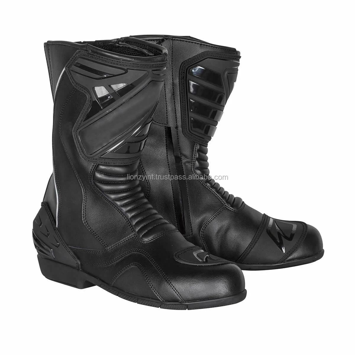 Спортивные кожаные мотоциклетные ботинки