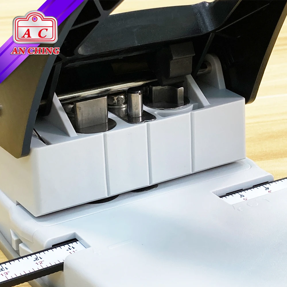 3 in 1 Desk Top Professional Hole Slot Punch