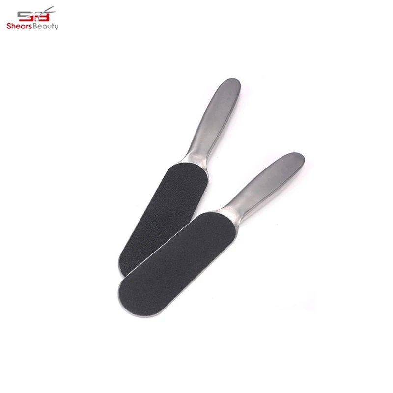 Replaceable Paddle Reusable Metal Stainless Steel Cracked Skin Callus Remover Feet Rasp Professional Pedicure Foot File