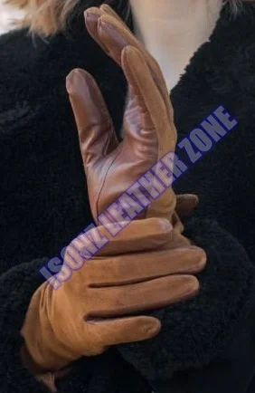 leather suede fingerless ski gloves,ladies winter white leather gloves