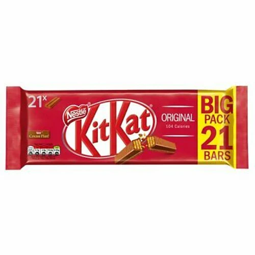 Kit Kat 2Finger Milk Chocolate 21 x 20.7g Multi-Pack