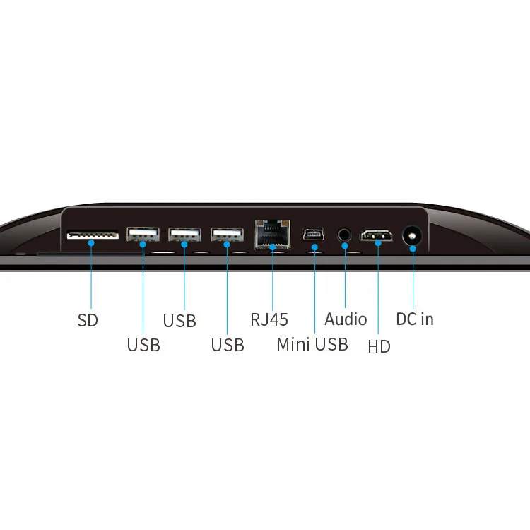 OEM Cheap 8 10 11.6 15 inch IPS LCD Wall Mount PC RJ45 POE Android Tablet with USB OTG