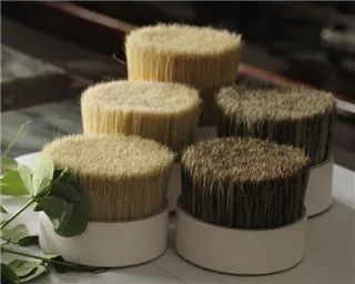 
Top Quality Chunking Bristle Boiled Pure Bristle pig hair for brushes 