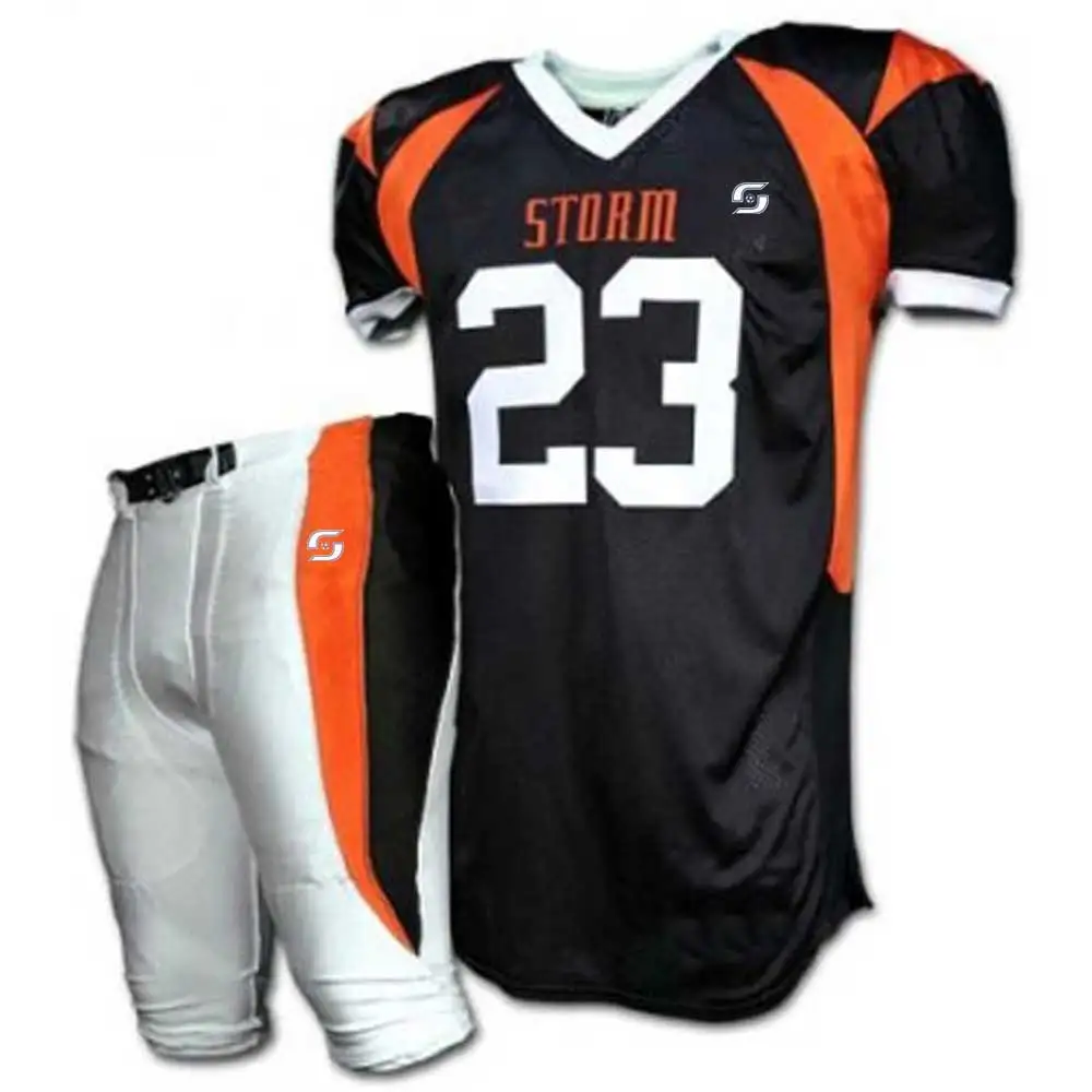 High Quality American Football Uniform New Design Custom American Football Uniform For Sale