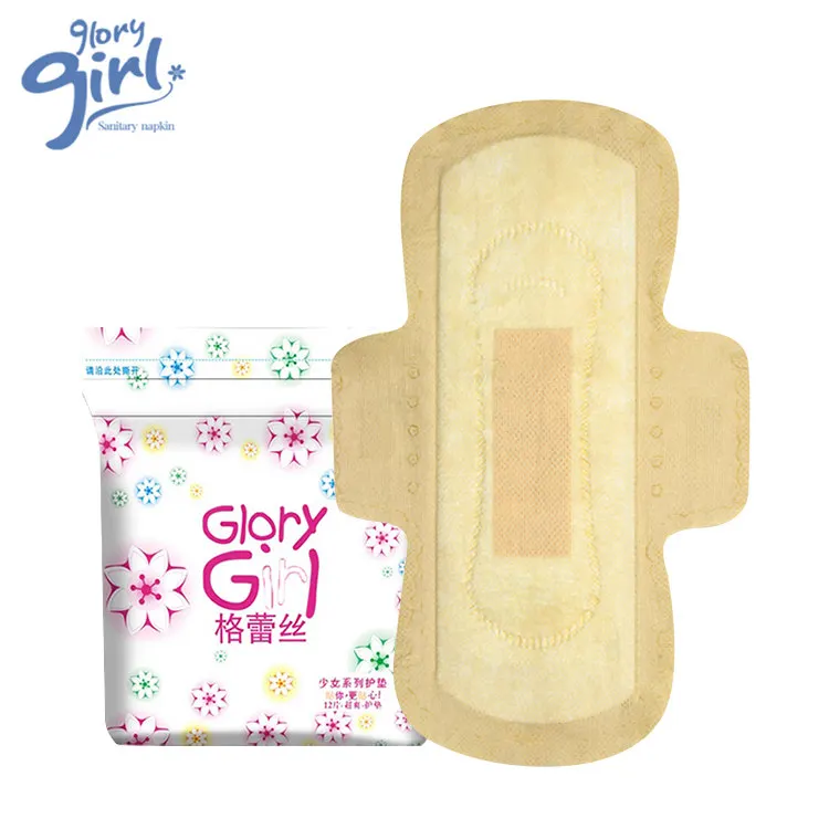 A Grade Magic Wood Pulp Sanitary Pads Manufacturing Super Comfortable Bamboo Sanitary Pad For Women