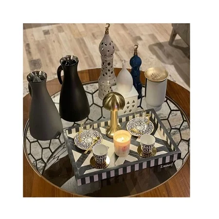  Сервировочный поднос с инкрустацией по низкой цене