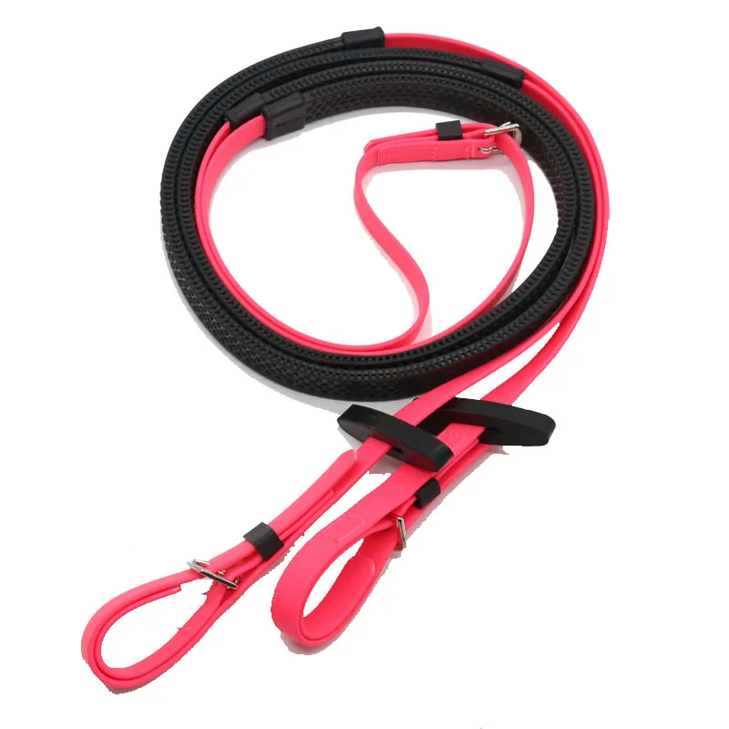 
Wholesale Waterproof PVC Coated Nylon Equestrian horse racing rein 