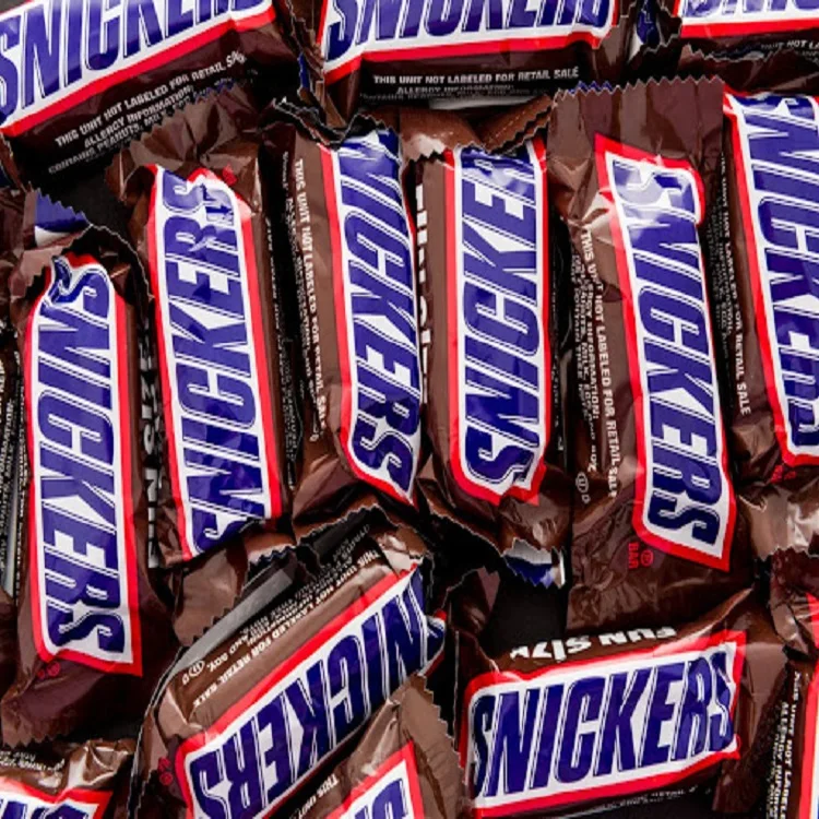 Snickers Mars Bounty Twix Chocolate Bar Peanut Chocolate