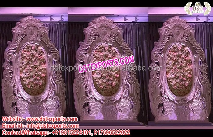 Best Wedding Stage with Candle Walls London Dreamy Wedding Stage Metal Candle Walls Elegance Reception Stage Candle Back-Walls