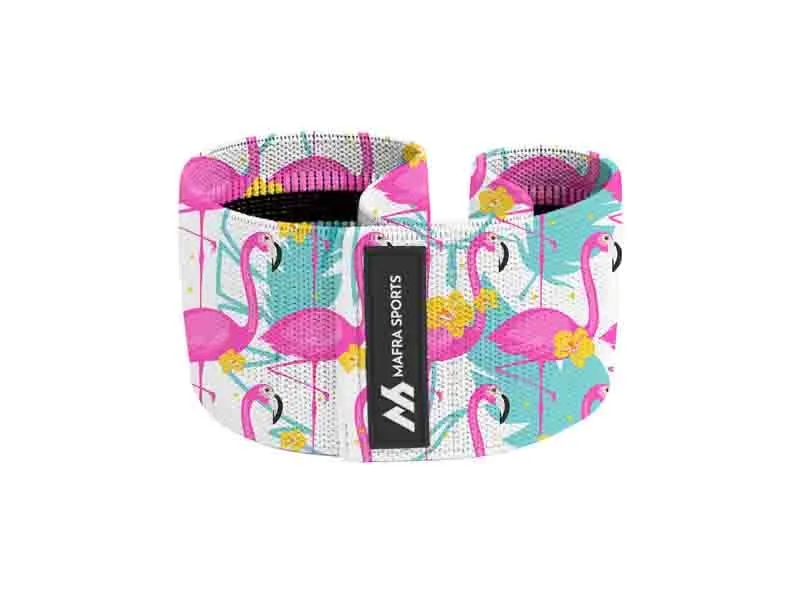 Marble resistance band set, custom pattern wholesale hip booty circle loop resistance band fitness set