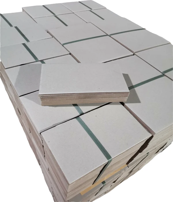 China Recycled pulp Double Sides Grey Color 750gsm 1.2mm Thick Straw Board Sheets