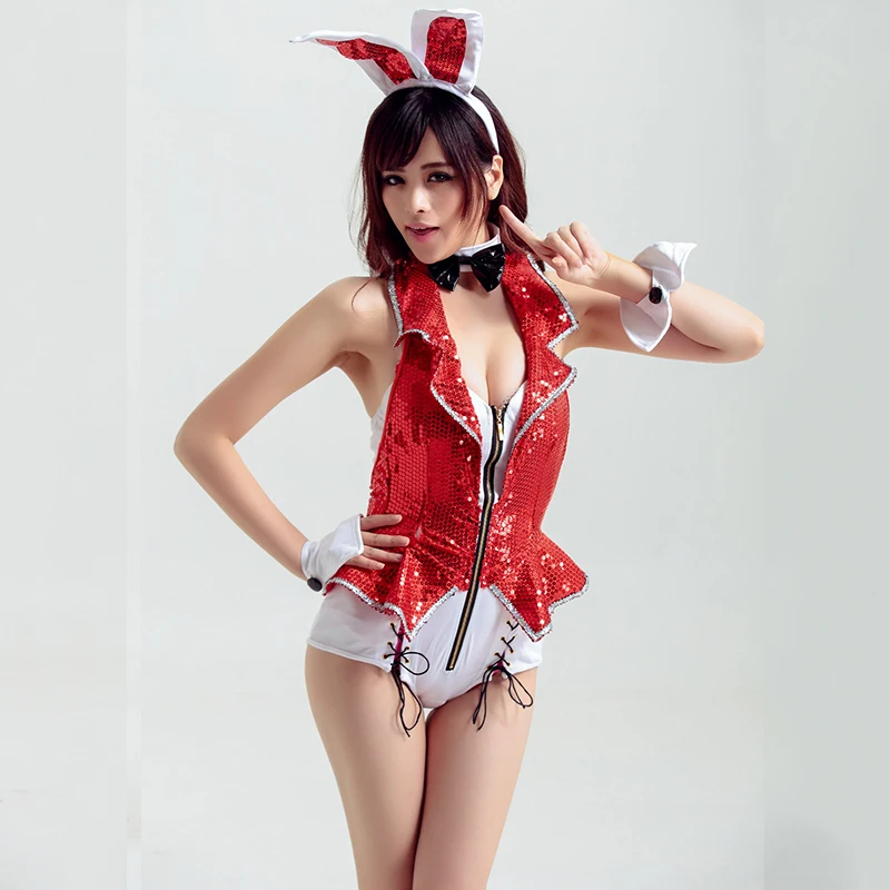 Uniform Bunny Cosplay Sexy Adult Girl Fancy Dress Wonder Women Costumes Halloween