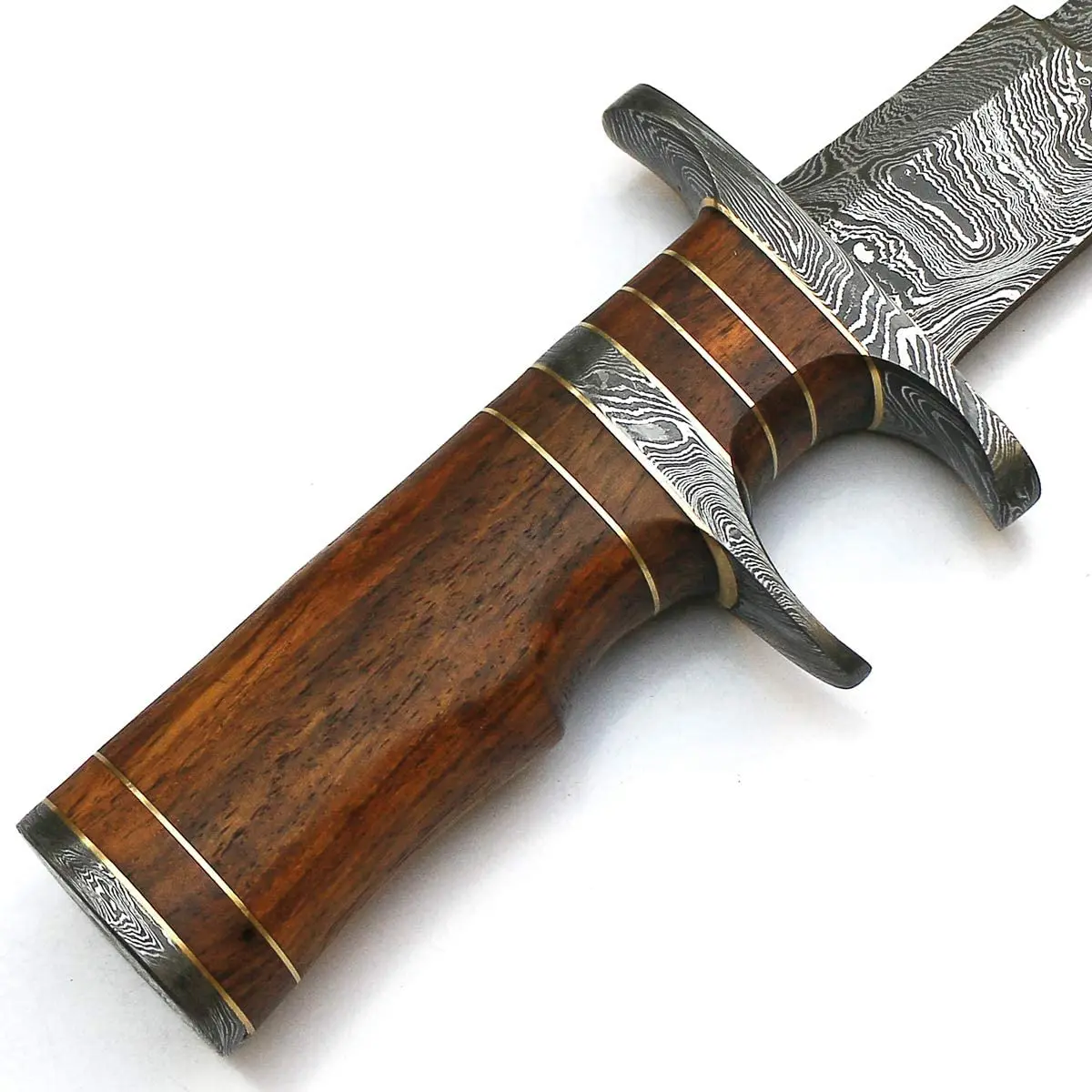 Охотничий Боуи из дамасской стали ручной работы на заказ кухонный нож с кинжалом топор цепочкой складной