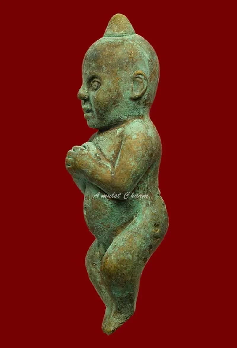 Kumanthong lucky boy thai amulets pendant amulet old amulet magical amazingly intense