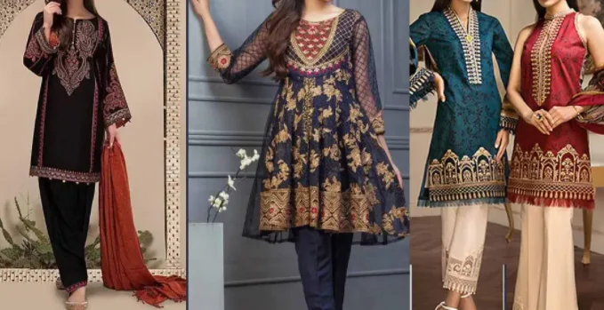 Party Wear Indian Pakistani Clothing Unstitched-Stitched 3 Piece suit