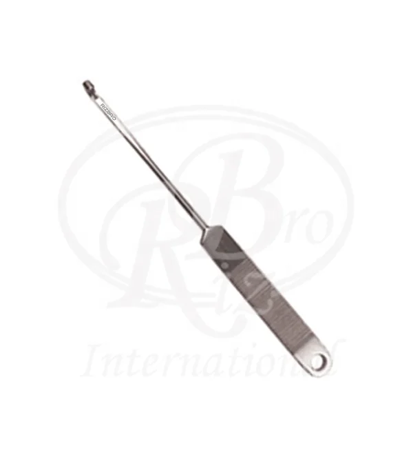 Cornell teat curette stainless steel curette cornell pour trayon  livestock and veterinary instrument