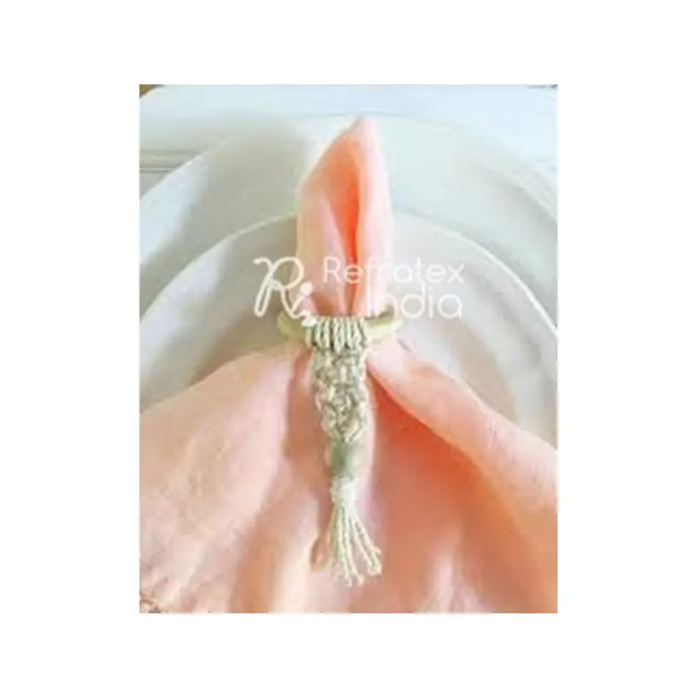 Napkin Rings Best quality  Cotton  Macrame Napkin Ring