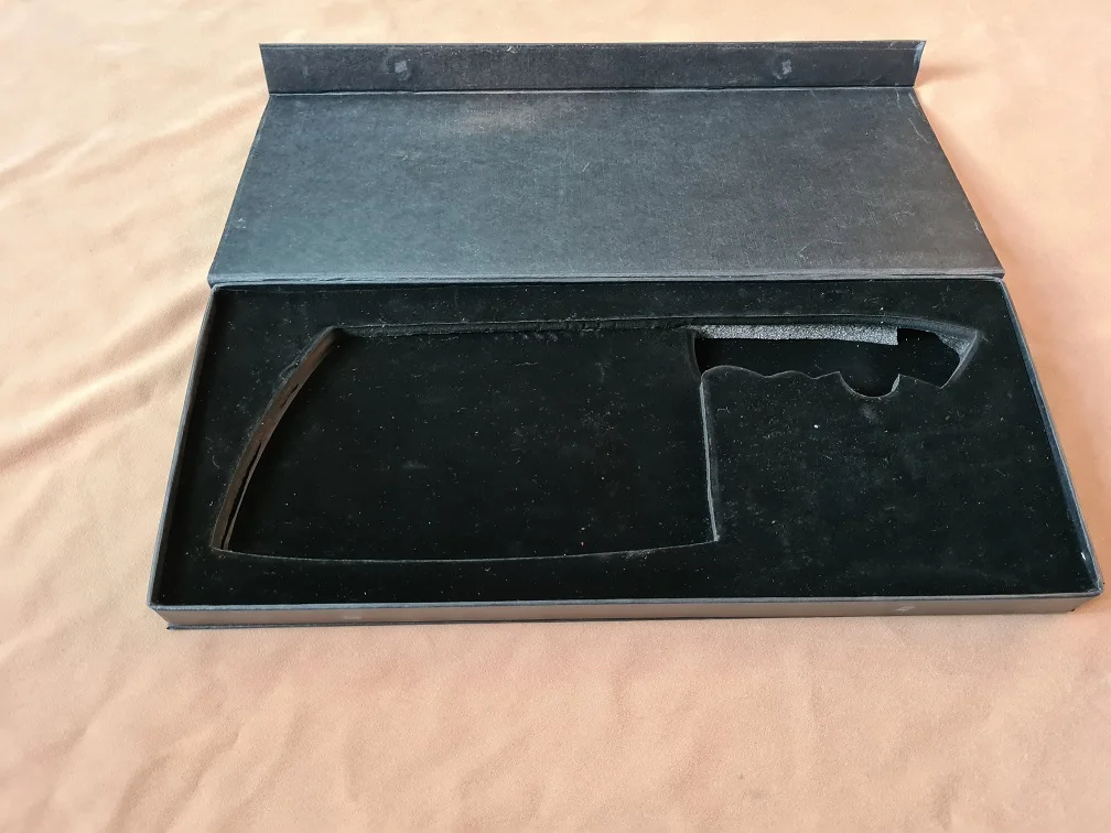 Изготовленный на заказ нож-Кливер из высокоуглеродистой стали с упаковочной коробкой