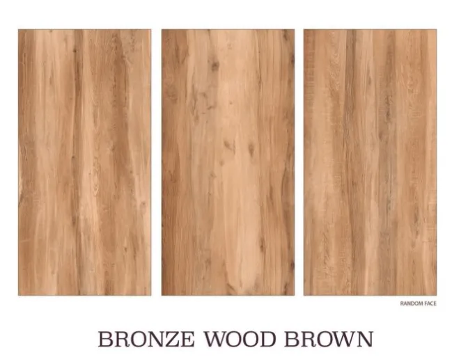 Ark Wood in Glazed Polished Porcelain Body Having Glossy Finish Giving Look Size of 600x1200mm Used School