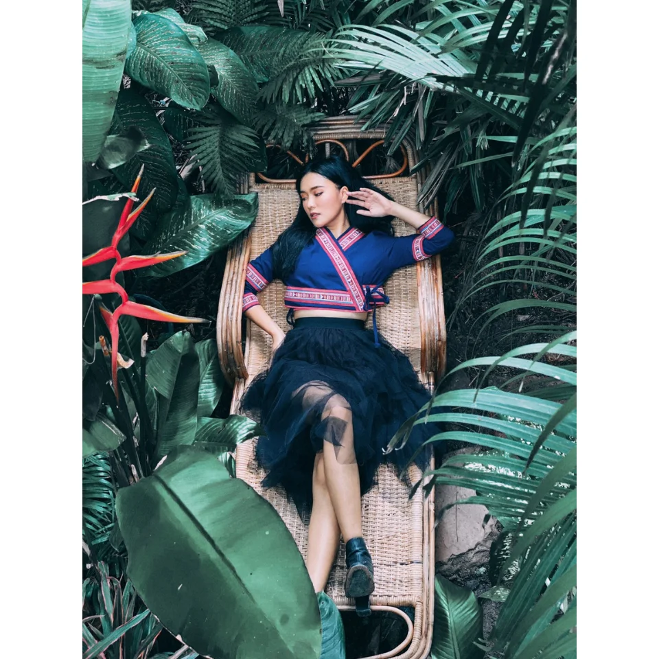 Лидер продаж тайские повседневные женские платья высококачественные изделия ручной работы от Lada Lanna коллекция 029 рубашка Lee saw