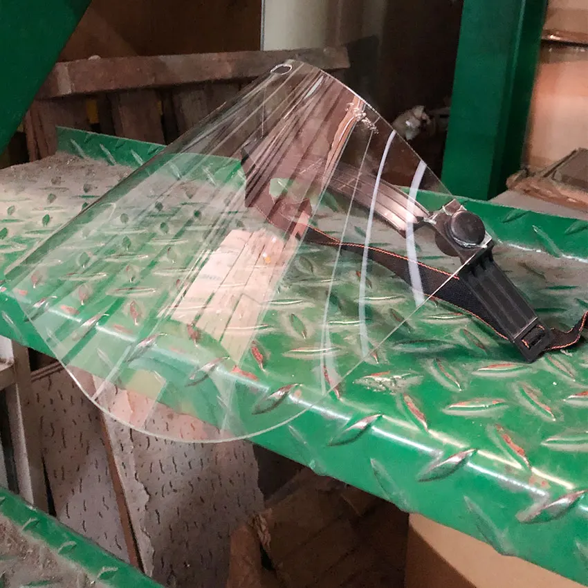 Fantastic safety faceshield with flip up visor 50 pieces min order