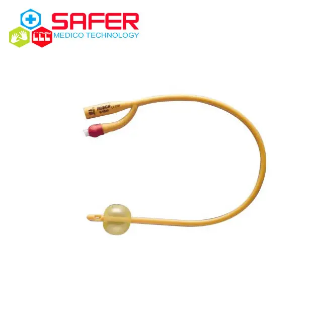 Hot sales  all silicone foley catheter 2 way