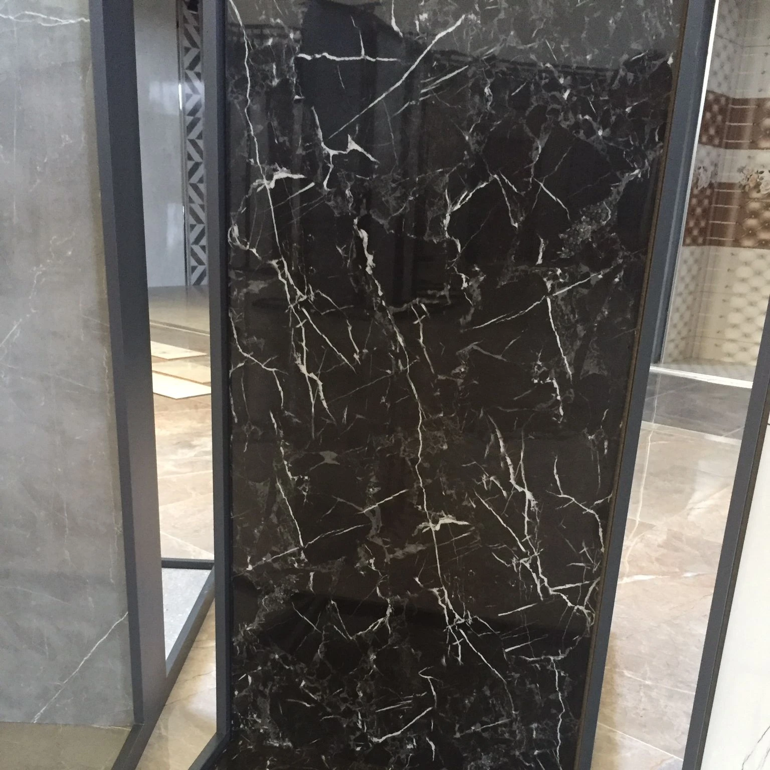 high quality Ceramics with marble designs, different colors white, black and beige ceramic
