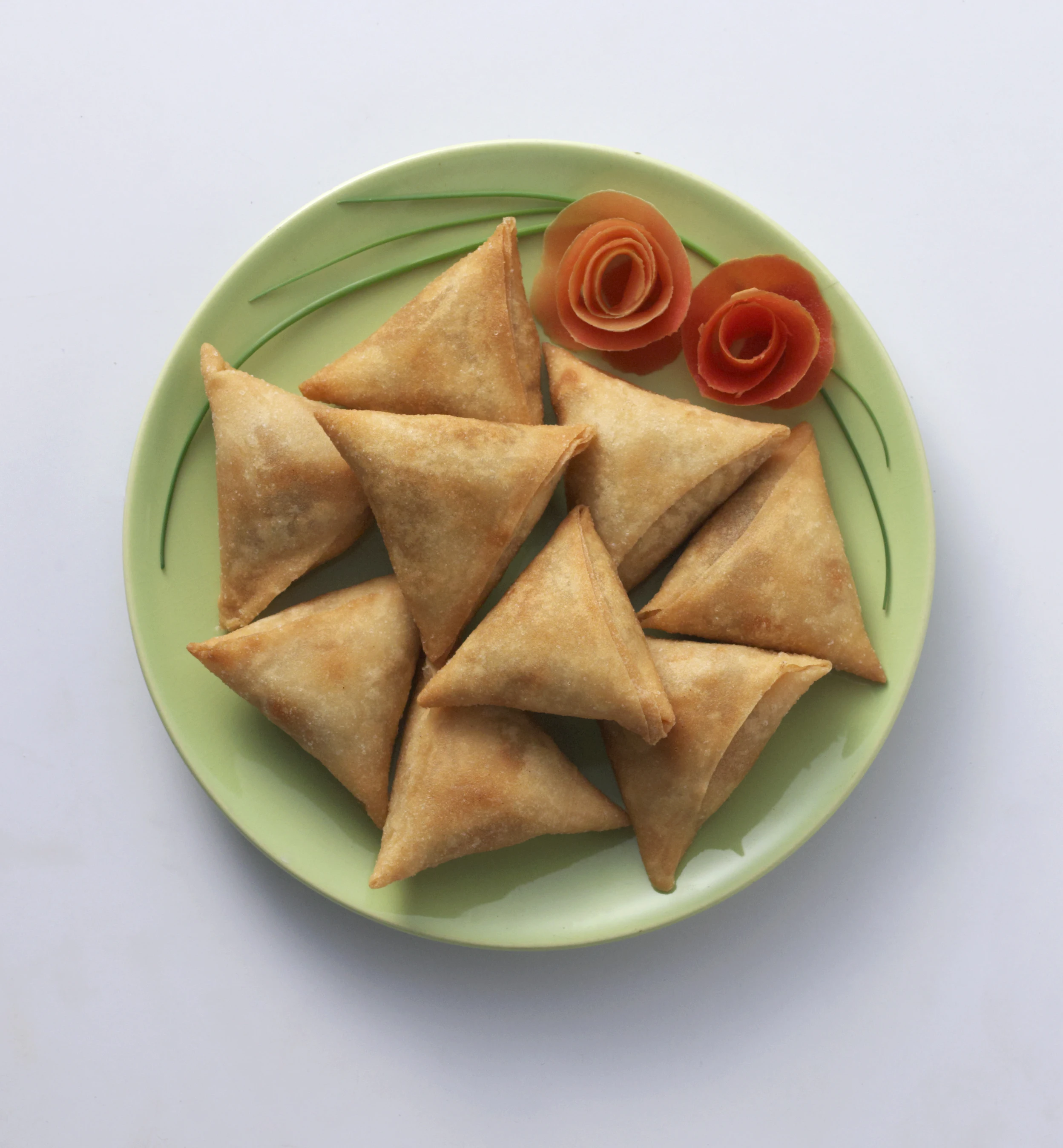 Кондитерская коробка из Малайзии готовая к приготовлению Самоса-Otak Fish 10 (250 г X 24 кв.