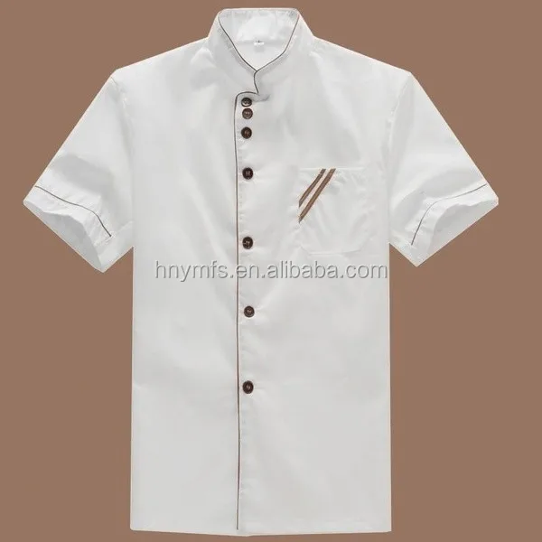 
Professional Restaurant Uniform Shirt Design Chef Uniform 
