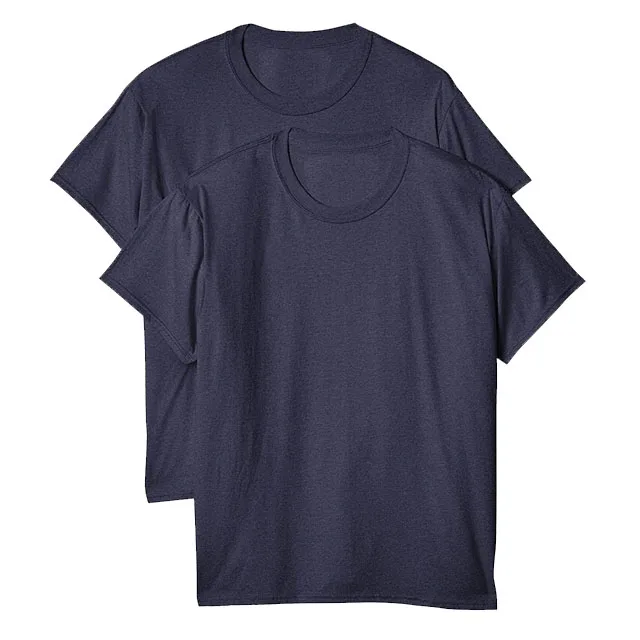 Cotton Wholesale Cheap Price Casual Blank Plain Summer Wear Navy Blue Color High Quality O Neck Short Sleeve Man T Shirts