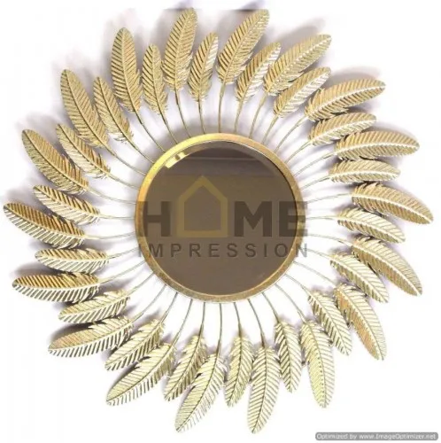 Elegant Designer Wall Decorative Mirror Made Of Metal Wall Decoration Large Mirrors Side Walls Luxury Wall Mirrors In Good Price