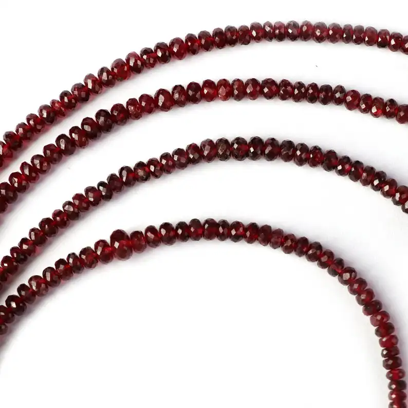  Бусины Из Натуральной Красной шпинели с гранями от 3 5 мм до красная шпинель A качество 8 дюймов цена за нить