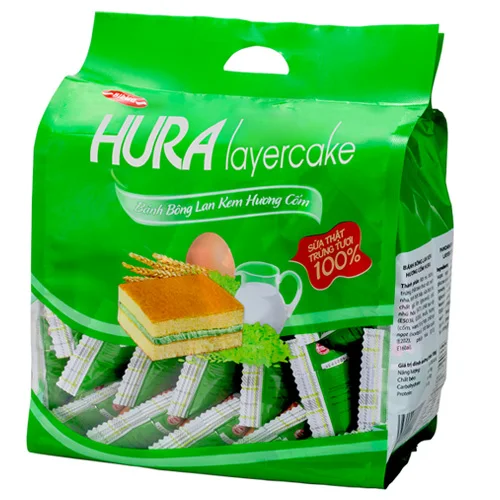 Hura Layer Cake Pandan 360g