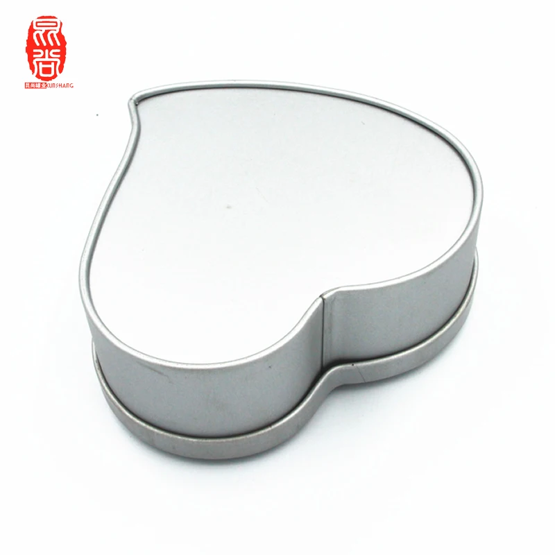
Custom High Quality Heart Shaped Tinplate Box Chocolate Heart Tin Can 