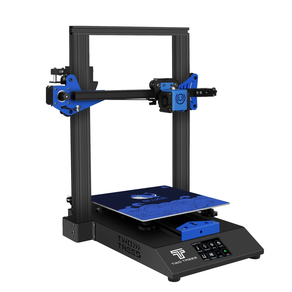  Два дерева BLUER V2 домашняя 3d печать BMG экструдер бесшумный привод настольный 3D принтер