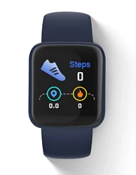D20 Pro Smart Watch Y68 BT 5.1 Fitness Tracker Sports Watch Heart Rate Monitor Blood Pressure Smart Bracelet for Android IOS