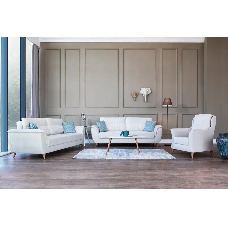 
Modern, Minimal Style, Comfortable, Fancy, Economic, Budget Friendly 2 Sofabed + Armchair Set (IDER ALARA SOFA BED SET) 