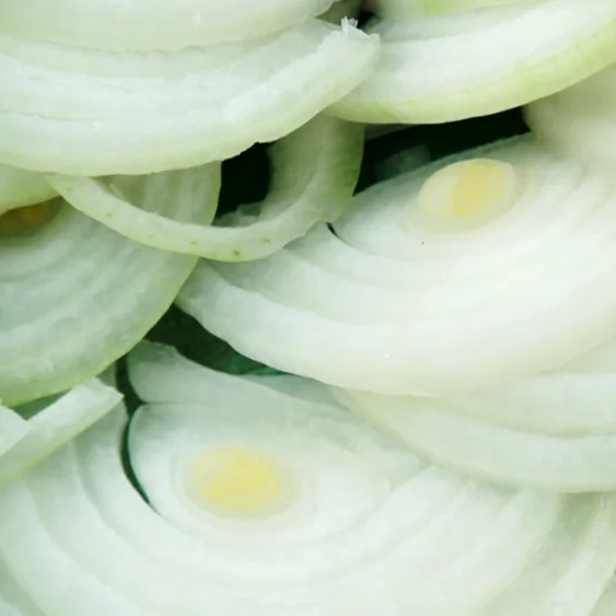 2023 IQF замороженный белый лук нарезанного происхождения Вьетнам-Ван Тинх Фуд AVTFOOD AVTF AVT