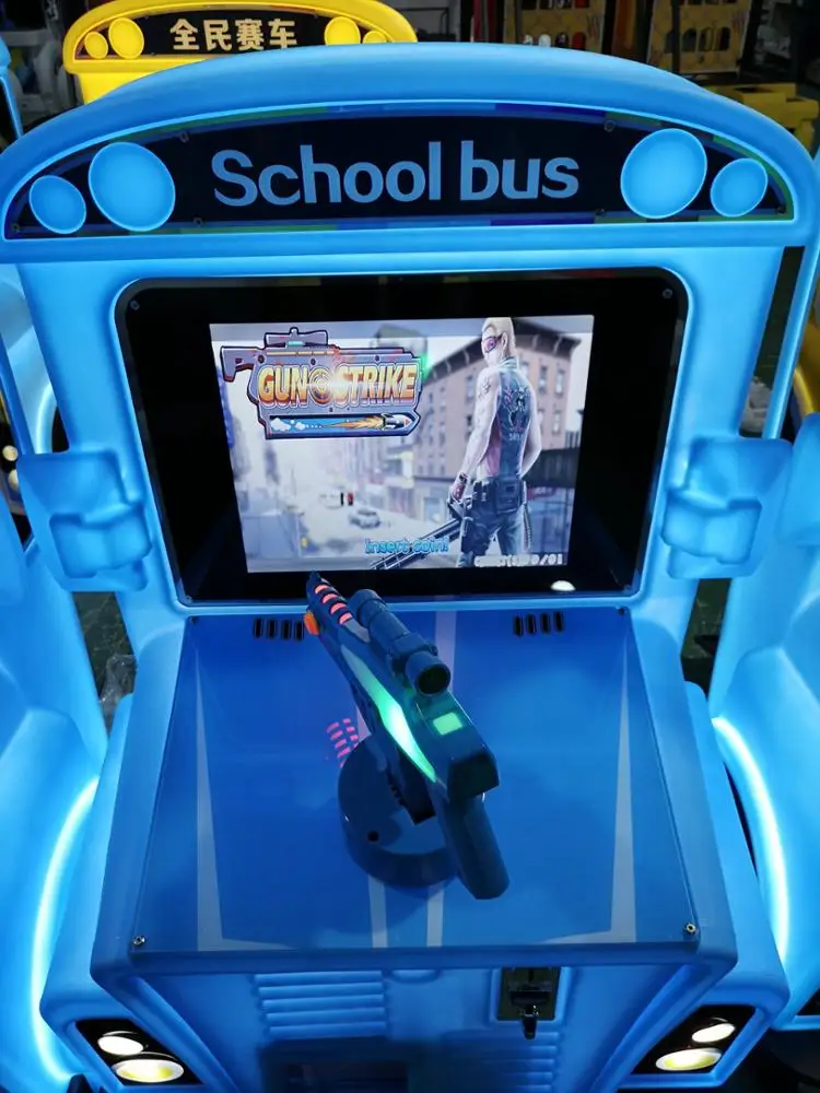 Kids game machine gun shooting game coin operated game
