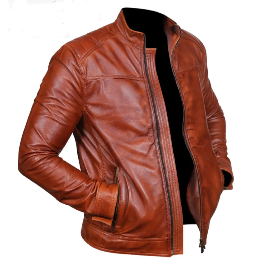 
Leather jacket hot sale 2020 new arrival PU Plus Size Motorcycle 